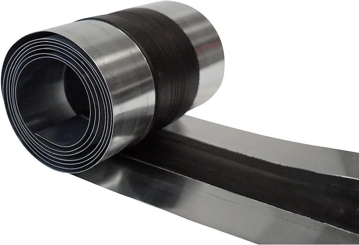 Uitzettingscompensator - Frame afdekking - Waterdicht afdichten - Zink materiaal - 3 meter lengte - Zwart