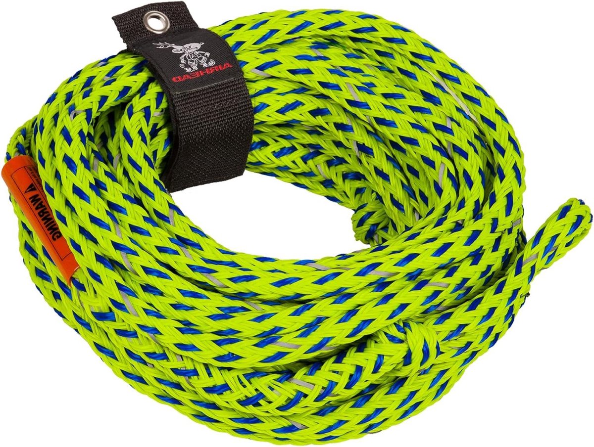 Veiligheidstouw Watersport - Trekkoord Waterski - Waterskiën met Boot - 4-Persoons Capaciteit - Niet gespecificeerd - Groen Blauw