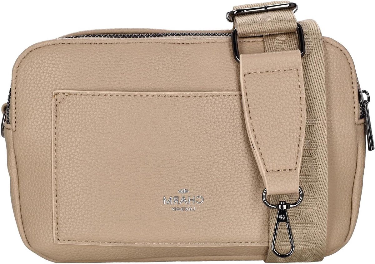 Schoudertas Dames - Handtas Hobo - Dagelijkse Uitstapjes - Veelzijdig Draagbaar - 23 x 7 x 15 cm - Zandkleurig
