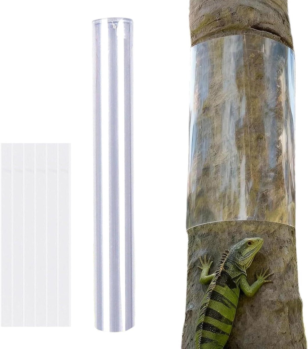Boomstam Wrap - Boomschors Beschermer - Planten Beschermen - Zelfklevend en Waterdicht - 40 x 15 x 3 cm - Transparant