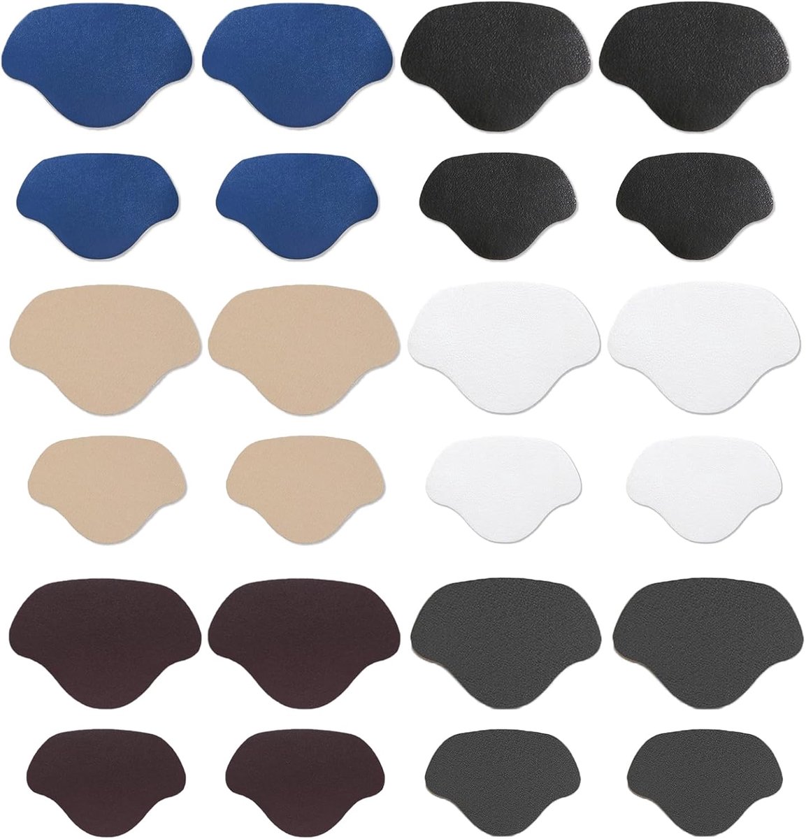 48 stuks schoenen hiel reparatie patch, schoen hielbescherming stickers zelfklevende reparatiepleisters voor reparatie gymschoenen sneakers, schoengat