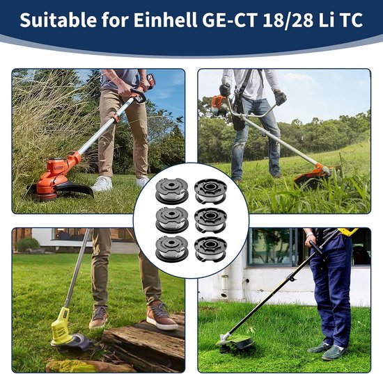 Spoelen voor Einhell Ge-Ct 18/28 Li, reservespoel voor Einhell Ge-Ct — afbeelding 4