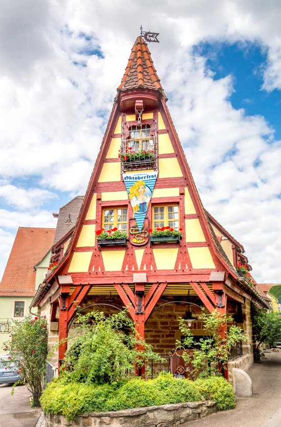 Folat - Oktober bier festival bierpullen mega vlag - 90 cm x 150 cm