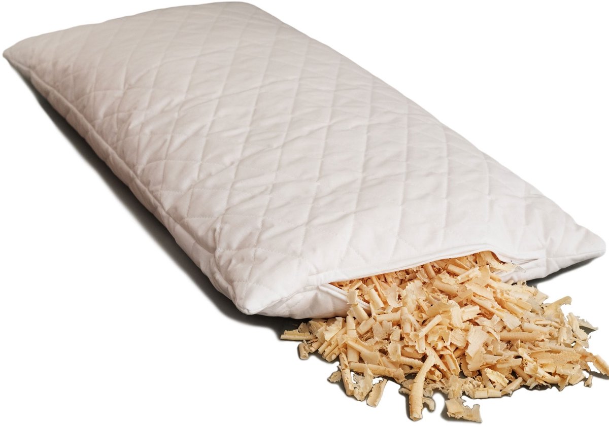 Omgoods - Zirben Kussen gevuld met Cembra Hout - 40x60 cm met Rits
