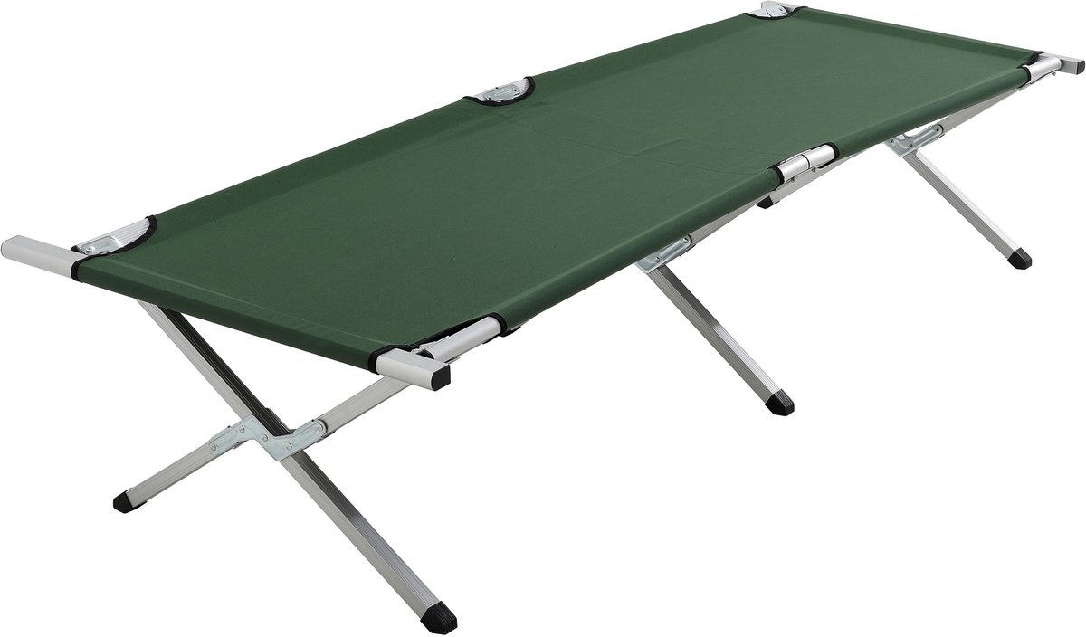 Omgoods - Opvouwbaar Aluminium Campingbed - Lichtgewicht en Duurzaam 190 x 65 cm
