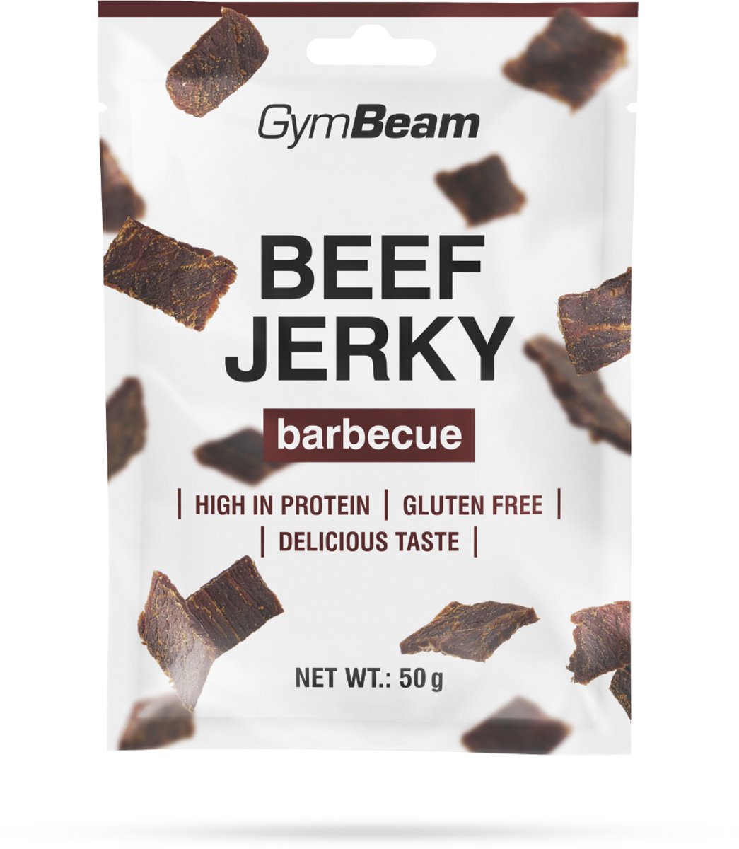 GymBeam Rundvlees Jerky 50 g barbecue