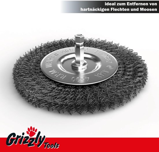 Omgoods - Elektrische Voegenborstel Set van 2 voor Grizzly Tools — afbeelding 2