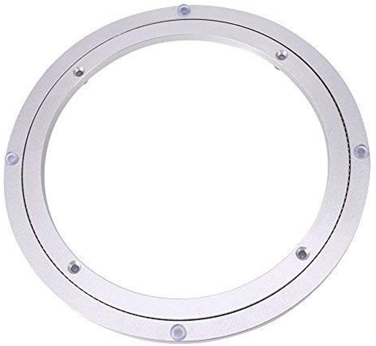 Omgoods- Draaitafel 360° draaibaar - Draaiplateau 10 inch - Aluminiumlegering - Meubelglijders - Geschikt voor displays - Eenvoudig te installeren