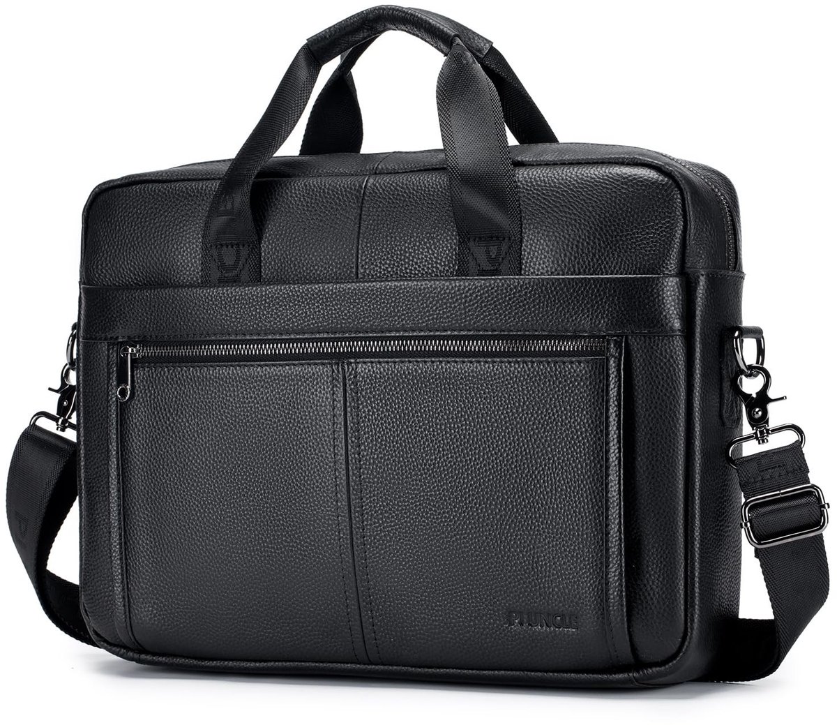 Omgoods - Leren Laptoptas 15.6 inch - Zakelijke Schoudertas voor Mannen
