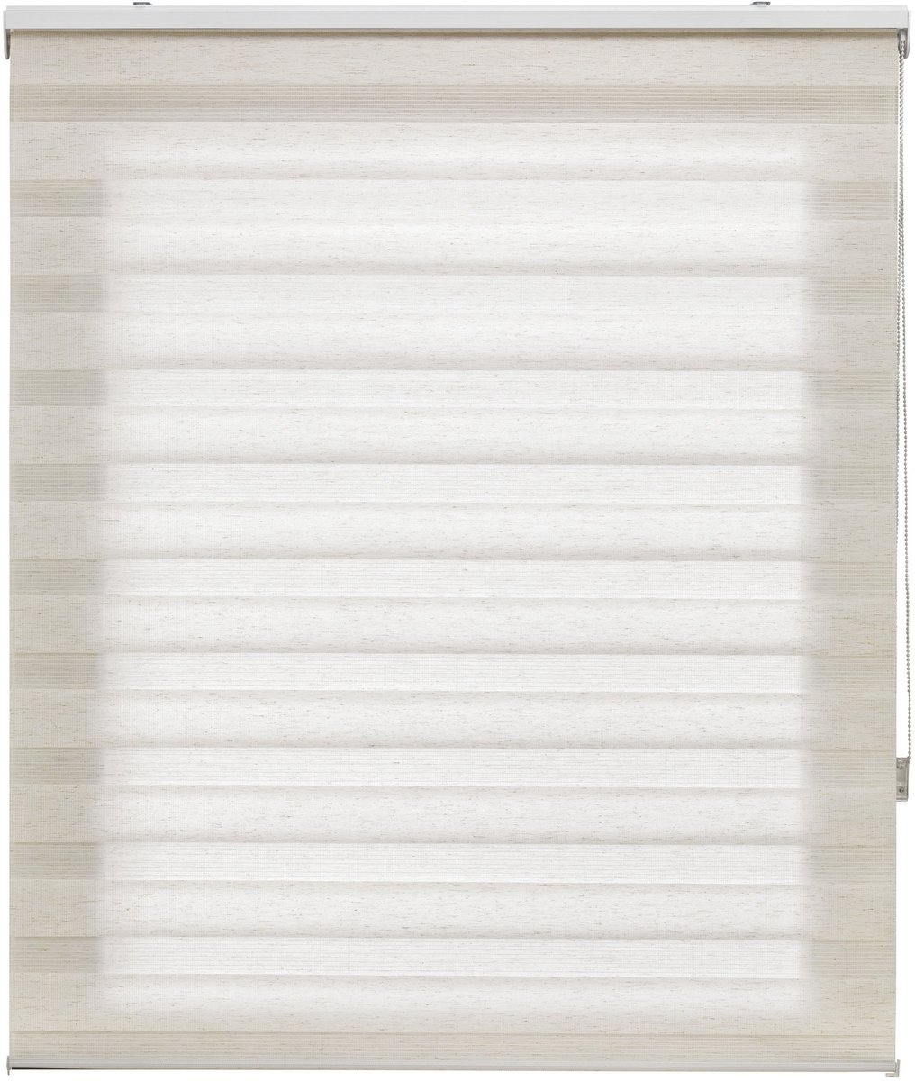 Omgoods - Dag en Nacht Rolgordijn - Linnenkleur 80 x 180 cm