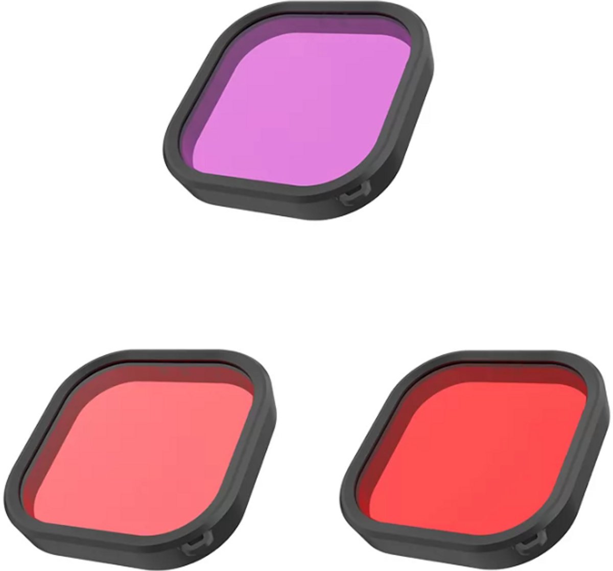 Telesin Waterdichte Filters Voor Gopro Hero 9, 10, 11 En 12 Filmaccessoires thumbnail 2