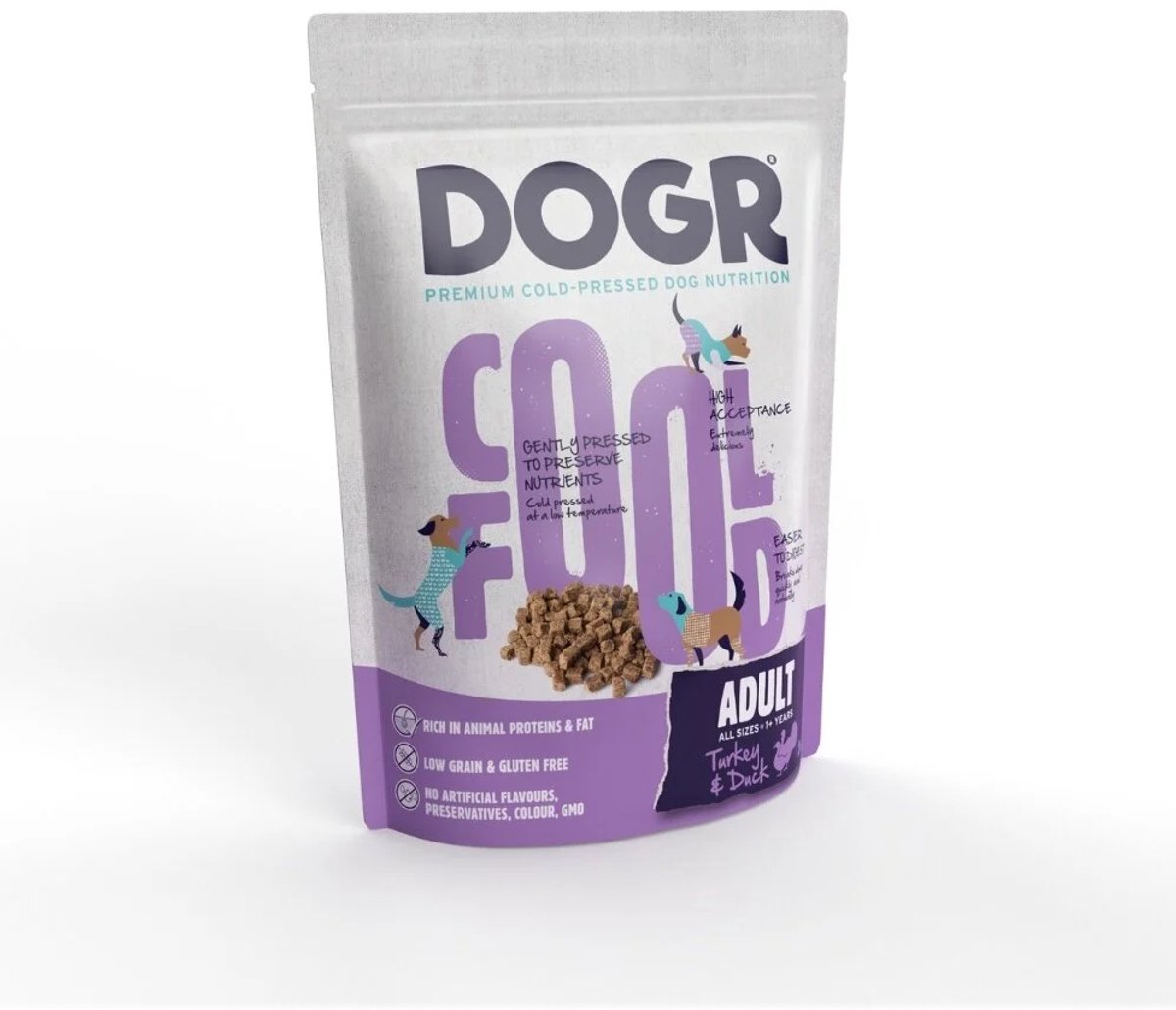 Menno's Dierenwereld DOGR Adult Turkey&Duck 2kg