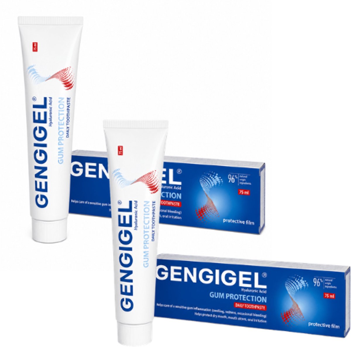 2x Gengigel Tandpasta Gum Protection - 75 ml - Tandvleesverzorging
