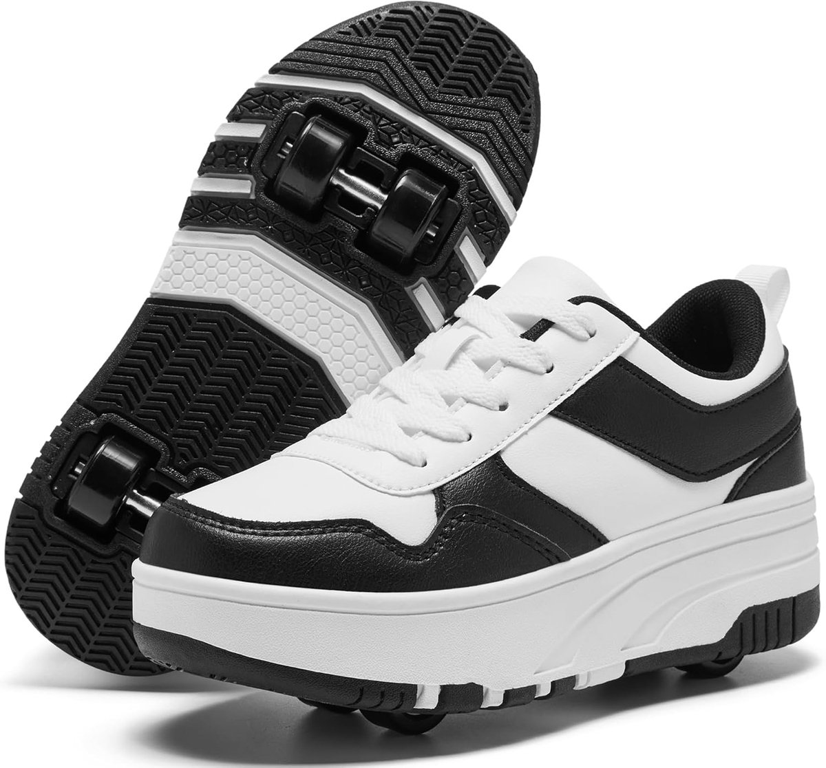 Rolschaatsen schoenen voor kinderen meisjes jongens afneembare wielen mode sneakers