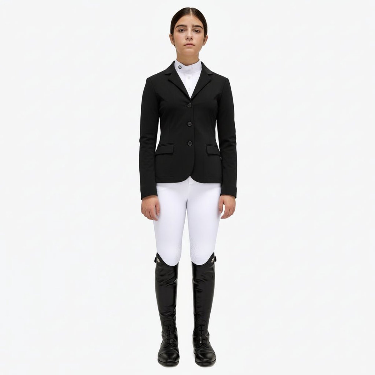 Cavalleria Toscana Meisjes Gp Young Rider Jas S Zwart