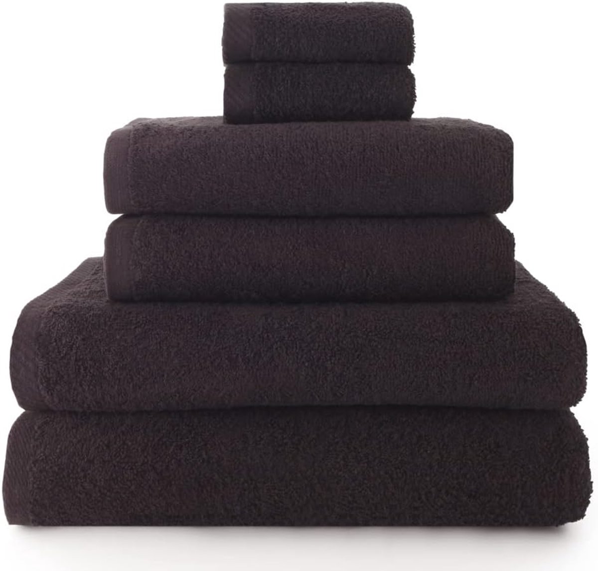 Top Towels - Handdoekenset - 2 handdoeken, 2 badhanddoeken en 2 bidedoeken - 100% katoen - 500 g/m6 - ShopVlot