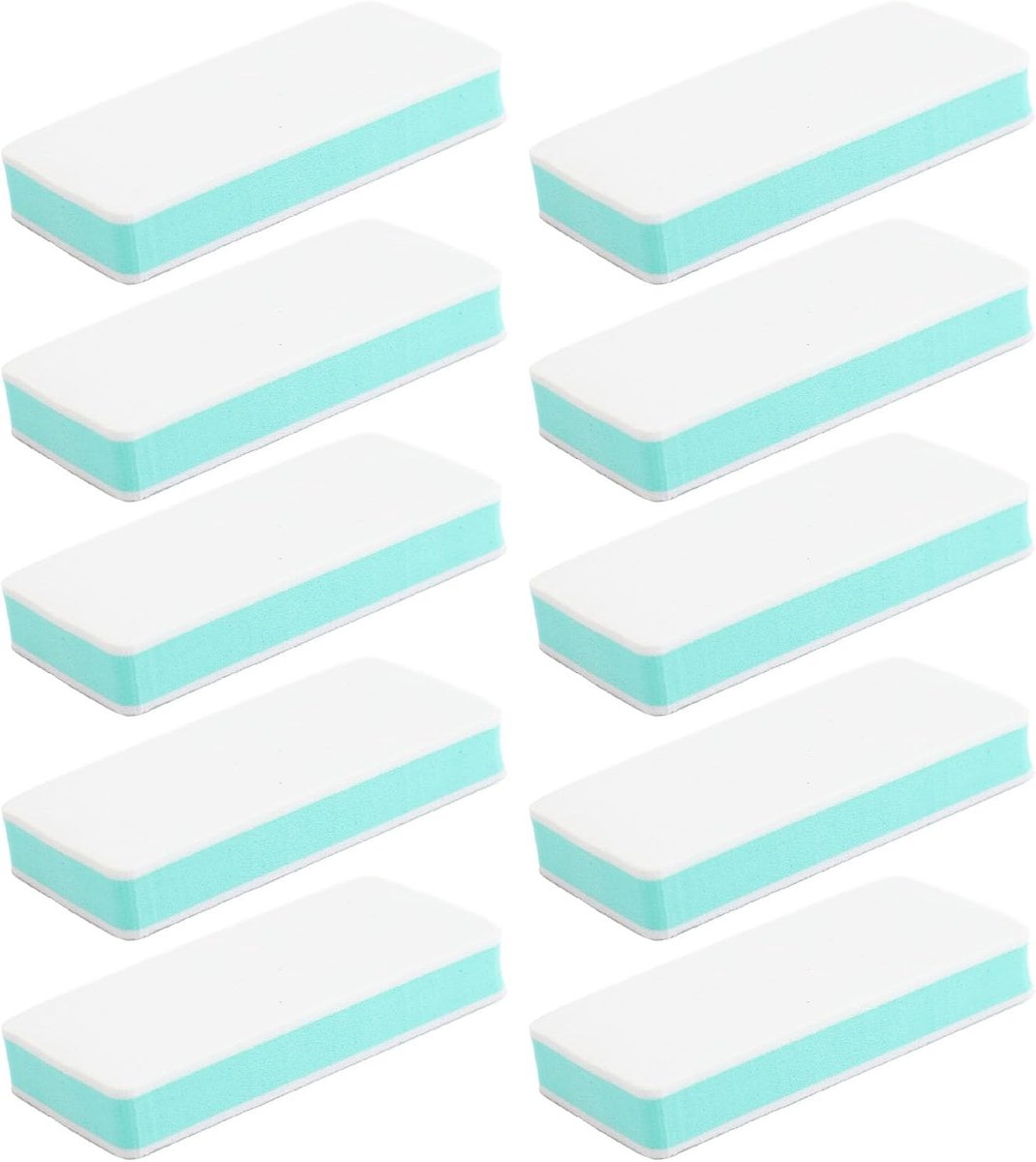 SnelShoppen - Ultra Fine Sanding Sponge Set 1000 5000, 10 Stuks Herbruikbare Schuurblokken, Perfect voor Houtbewerking, Auto Polijsten en Nagelverzorg