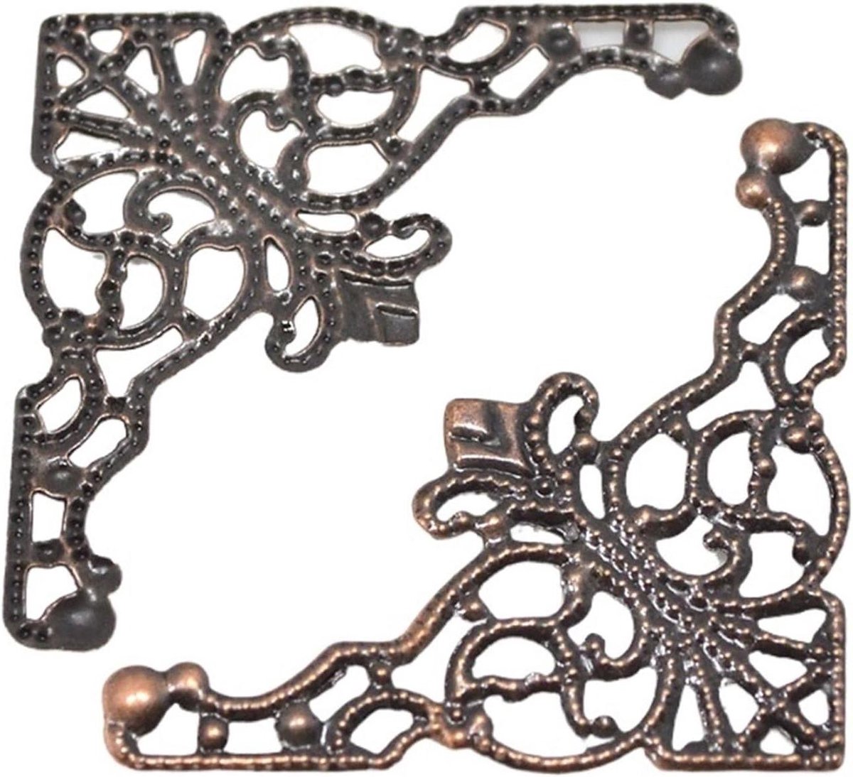 Fotohoekjes - Boekhoekbeschermers - Scrapbooking Albums - Metalen Constructie - 36 stuks - Veelkleurig