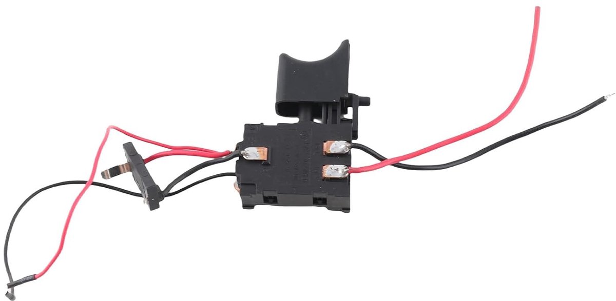 Schakelaar Draadloze Lithium Batterij Boor Snelheid Control, 7.2-24V Elektrische Boor Trigger Schakelaar met Licht