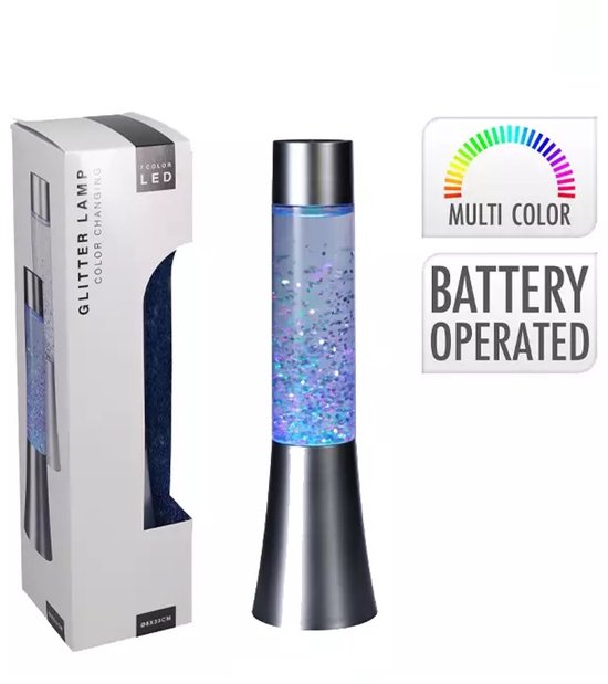 Glitterlamp Retro met 7 veranderende Kleuren-LED van Koopman — afbeelding 4