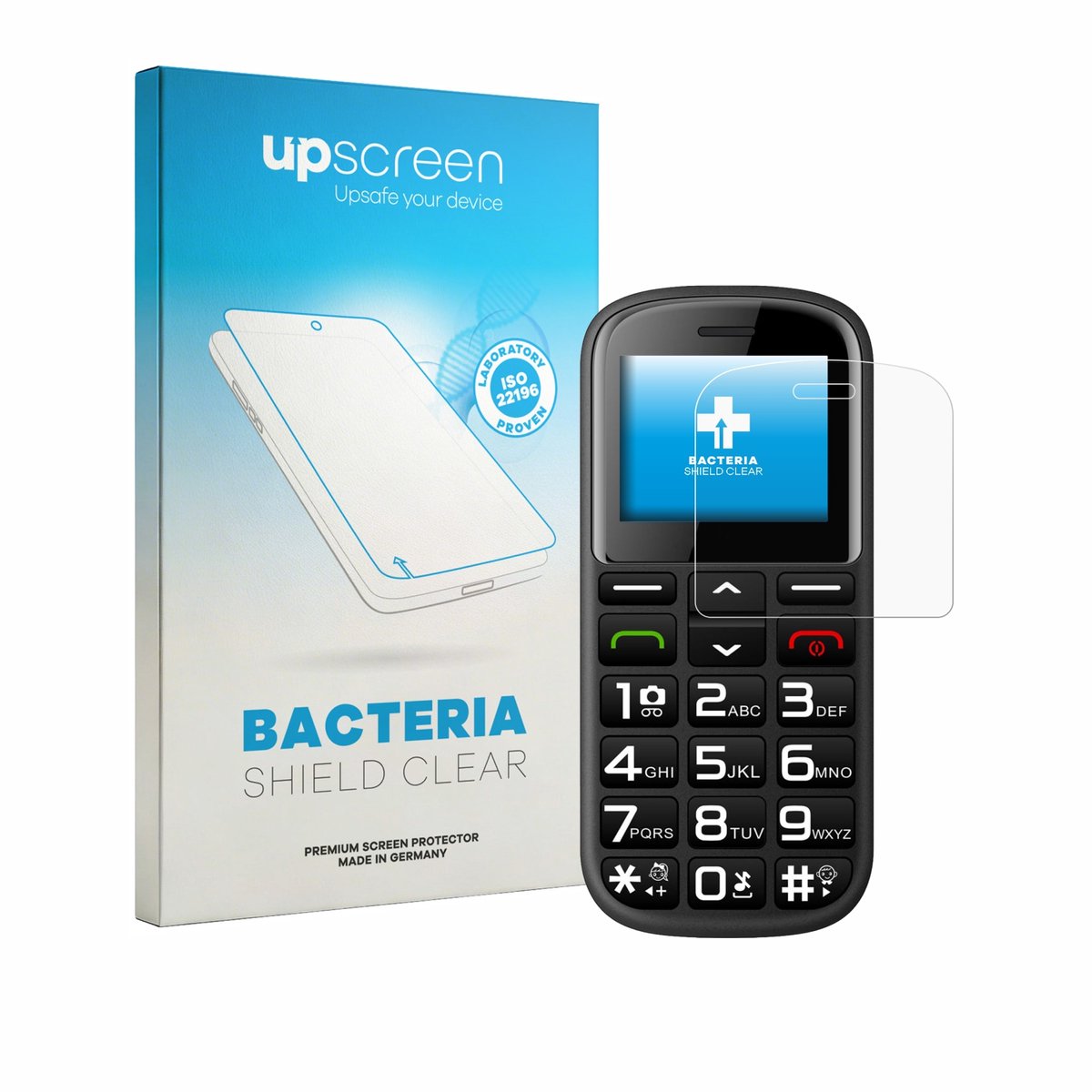 upscreen - Screenprotector voor artfone CS182 - Folie Beschermfolie transparant antibacterieel