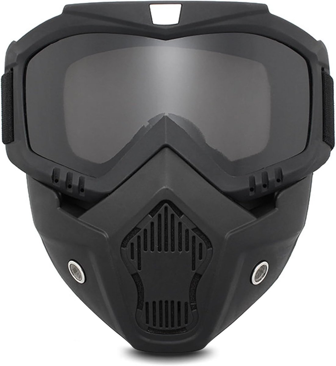 Motorbril Afneembaar Motorfiets Gezichtsmasker Goggles Crossmotor Masker Helm Mistbestendig Winddicht Rijden Bescherming Ski