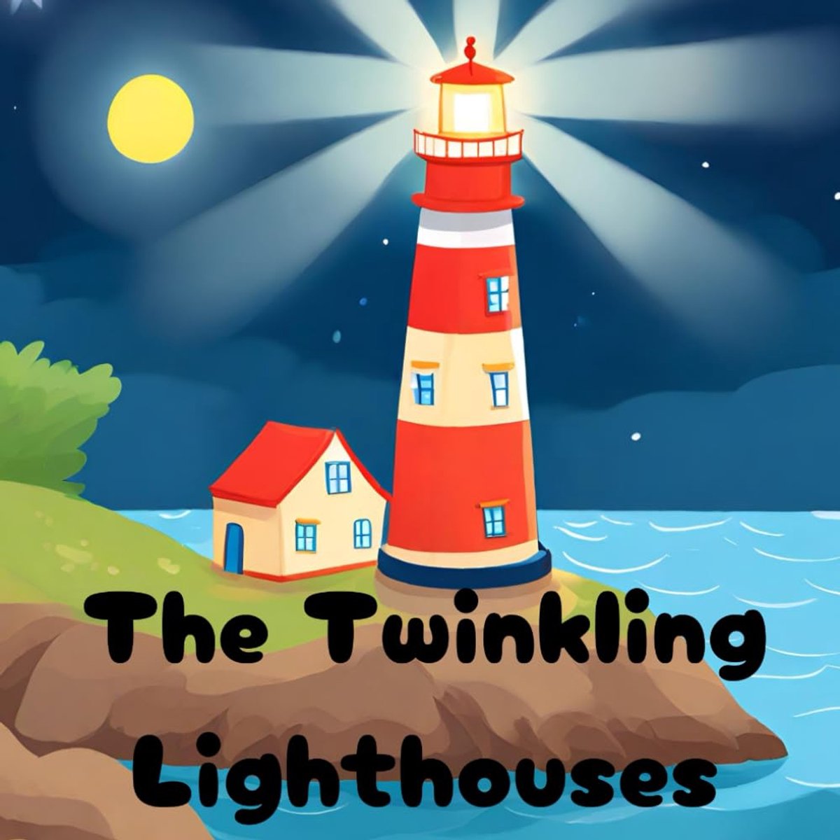 Twinkling Lighthouses: Read With Me Series for Children 2-3, 3-5 years old.