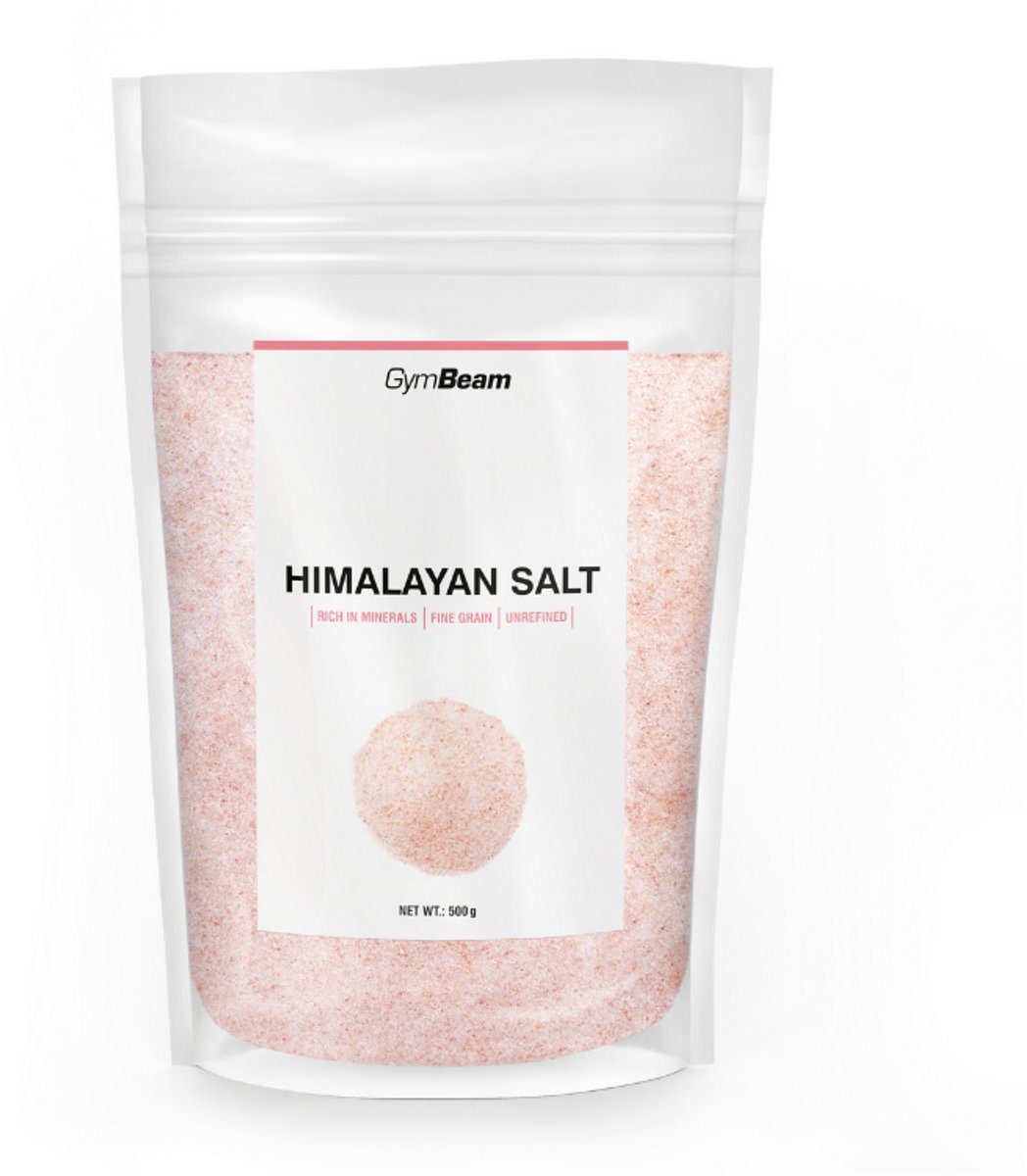 GymBeam Roze Himalayazout 500g fijn