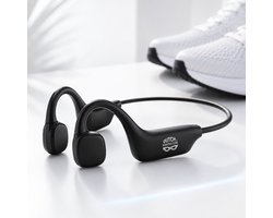 Dutch Wanted RunS22 - Koptelefoon - Hardloop oordopjes - Running Earbuds - Draadloze oordopjes - Sporthoofdtelefoon - Wireless oordopjes - Sport oortjes - Noise cancelling - Zwart