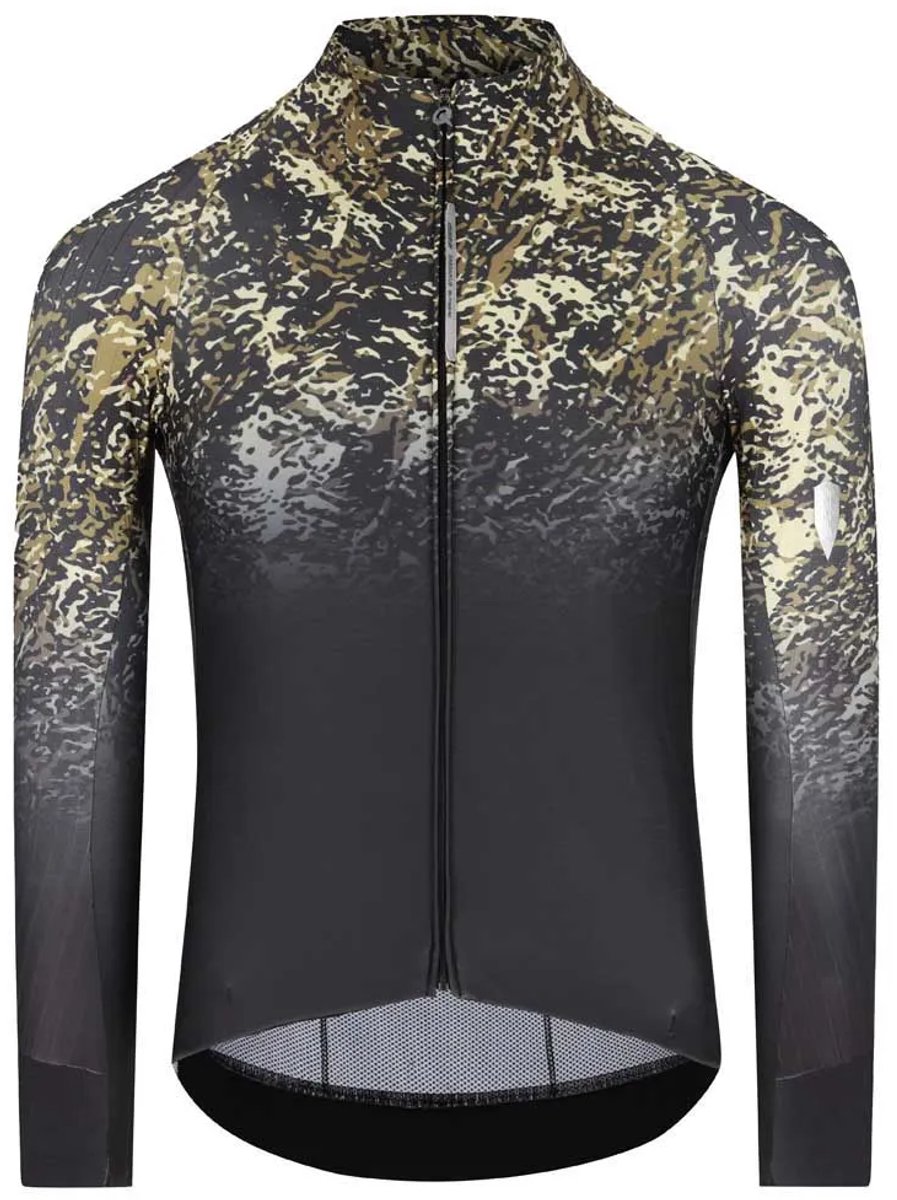 Q36.5 Gregarius Hybrid Alpi Camo Trui Met Lange Mouwen Zwart XL Man