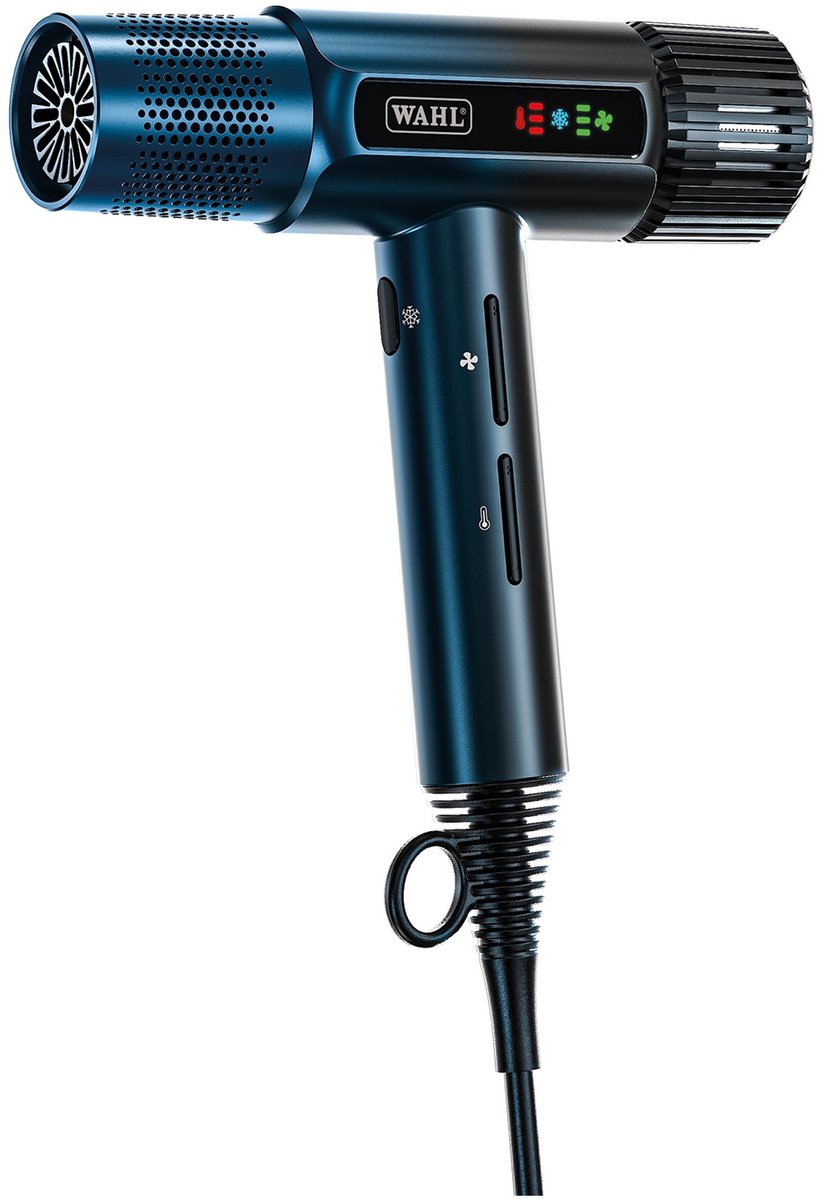 Wahl Vanquish - Professionele haardroger - Snel Drogend - Met Magnetische Noozles & Diffuseropzetstukken