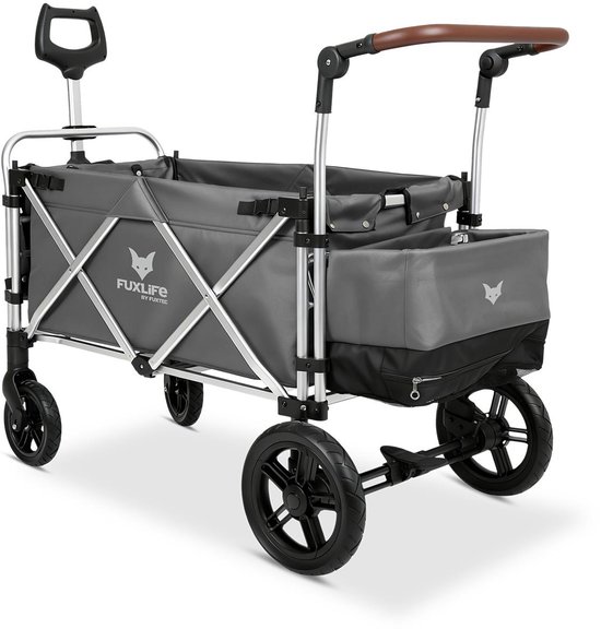 FUXTEC Bolderkar FX-CTL900 - Opvouwbaar - grijs van FUXTEC — afbeelding 4