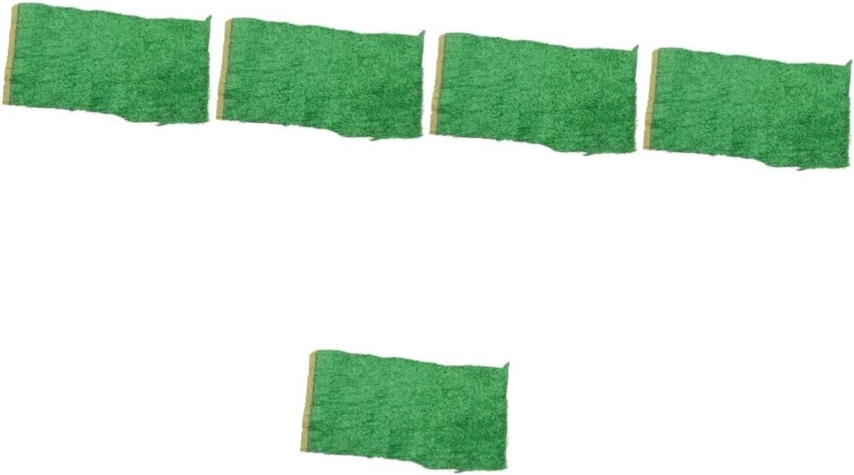 Kunstgras Tapijt - Nep Grasmat - Landschapsdecoratie - Snijdbaar Vakmanschap - 100x50 cm - Groen
