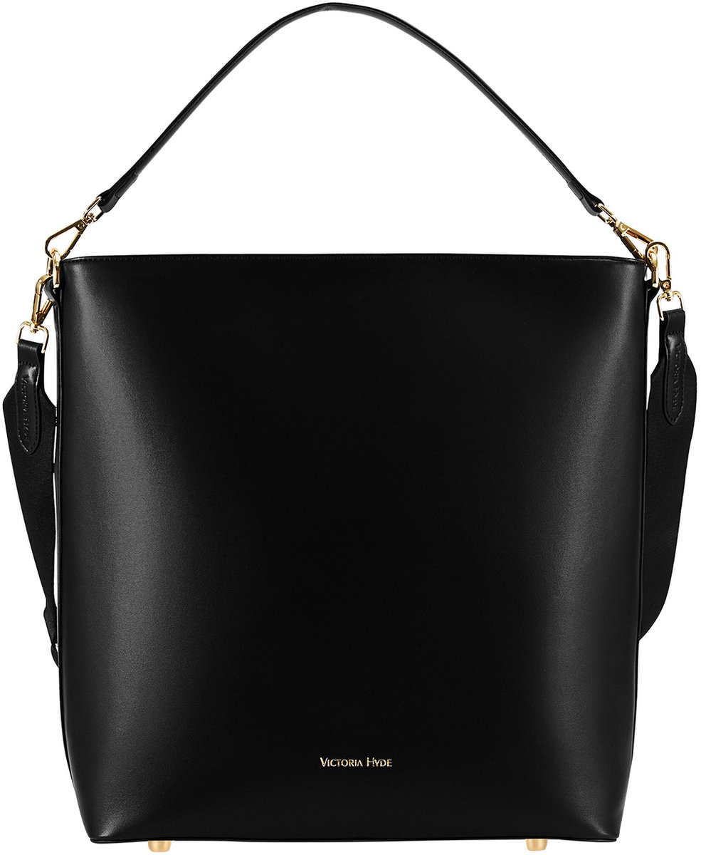 Victoria Hyde "Kloey" - Business tas - handtas organizer - Laptoptas 15 inch- Werktas - Imitatieleer - Dames Tassen - Schoudertas - Handtas met rits - Multifunctionele tas - ingebouwde compartimenten - met extra lange riem- Handtassen - Zwart