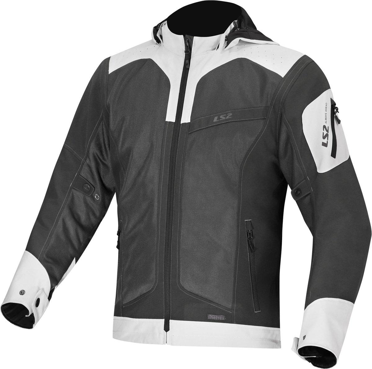 LS2 Bolton Air waterdichte motorfiets textieljas -