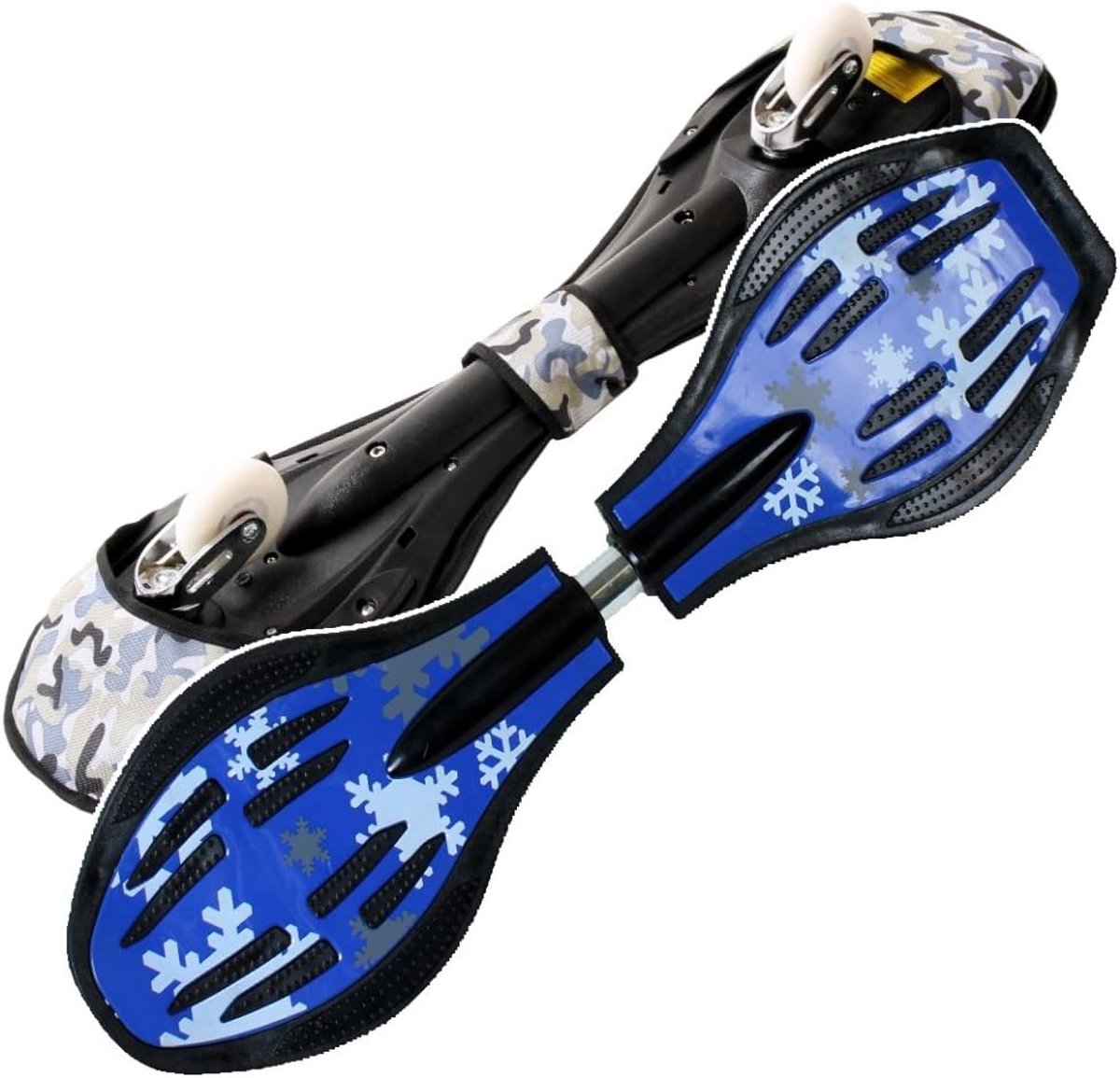 SnelShoppen Waveboard Original ABEC9 Lagers met LED Wielen Maximaal 120 kg Inclusief Tas Verkrijgbaar in Diverse Kleuren