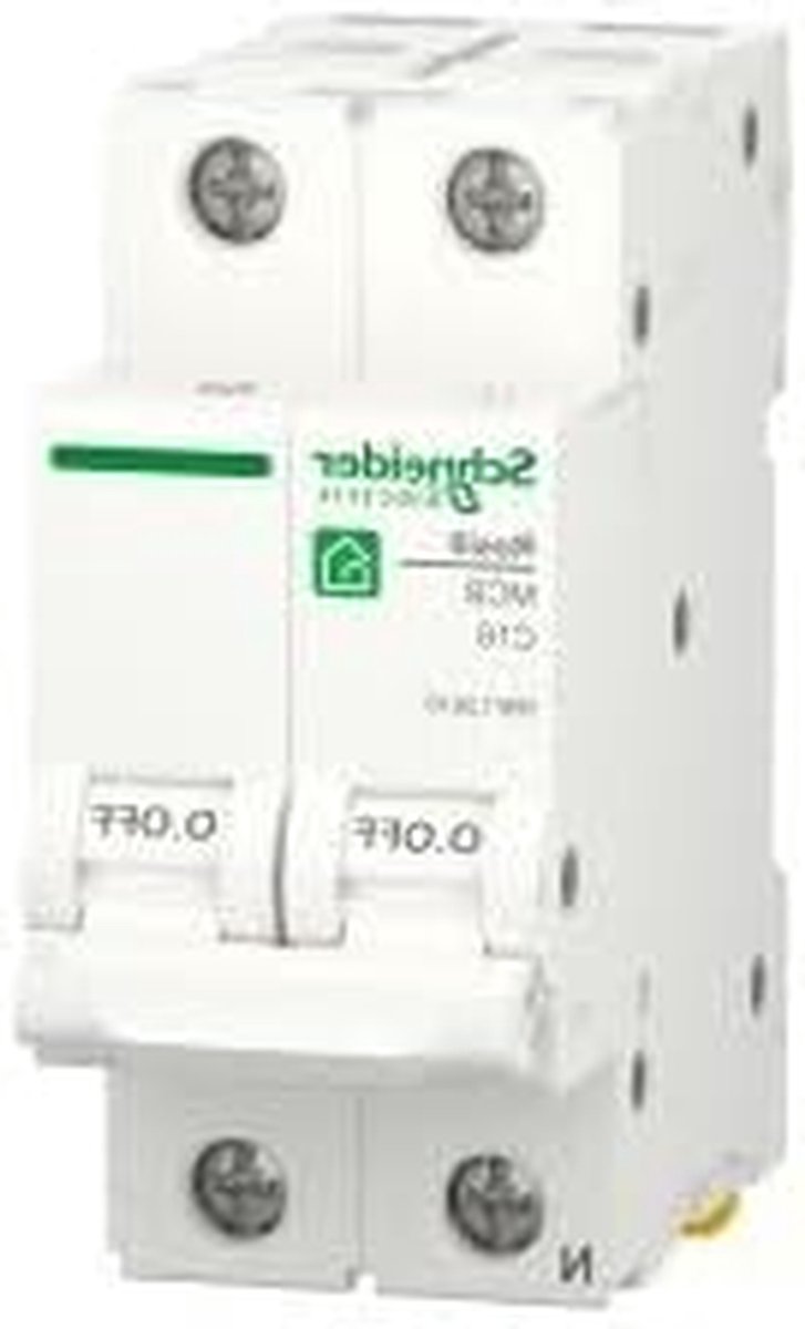 Automatisering Schakelaar - Stroomonderbreker Zekering - Elektrische Beveiliging - 1P+N 16A C - 230V 6000A - Niet gespecificeerd