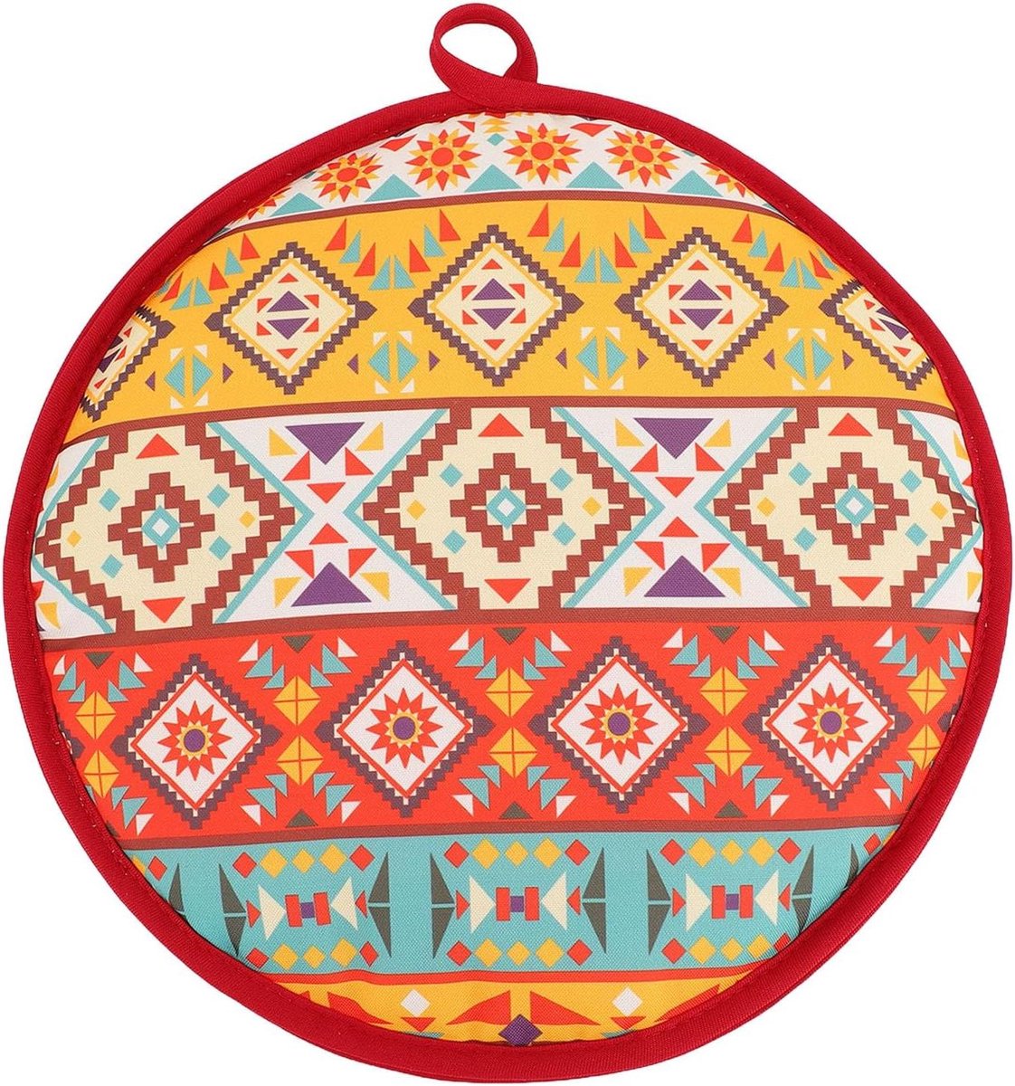 Tortilla Warmer Zakje - Pita Brood Warmer - Brood Warm Houden - Magnetronbestendig Ontwerp - 30 cm - Grijs