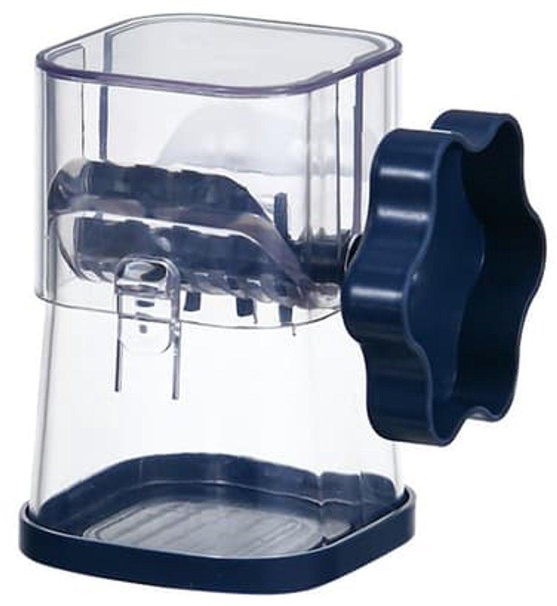 Deze handmatige notenhakker is een multifunctioneel keukenhulpmiddel dat geschikt is voor diverse soorten noten, zoals walnoten, pecannoten en chocolade.