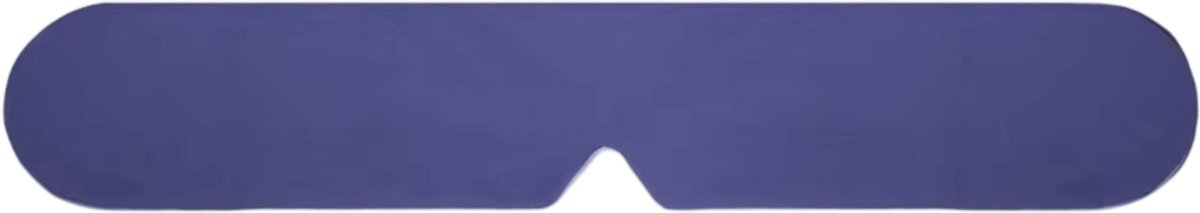 Gewogen Slaapmasker voor Diepe Slaap – Lichtdicht Oogmasker met IJszijde Gevoel, Ademend, Verkoelend en Microdruk Comfort - Blauw