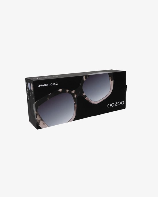 OOZOO Sunglasses - zwarte tortoise/roze zonnebril - SG012-BP — afbeelding 4