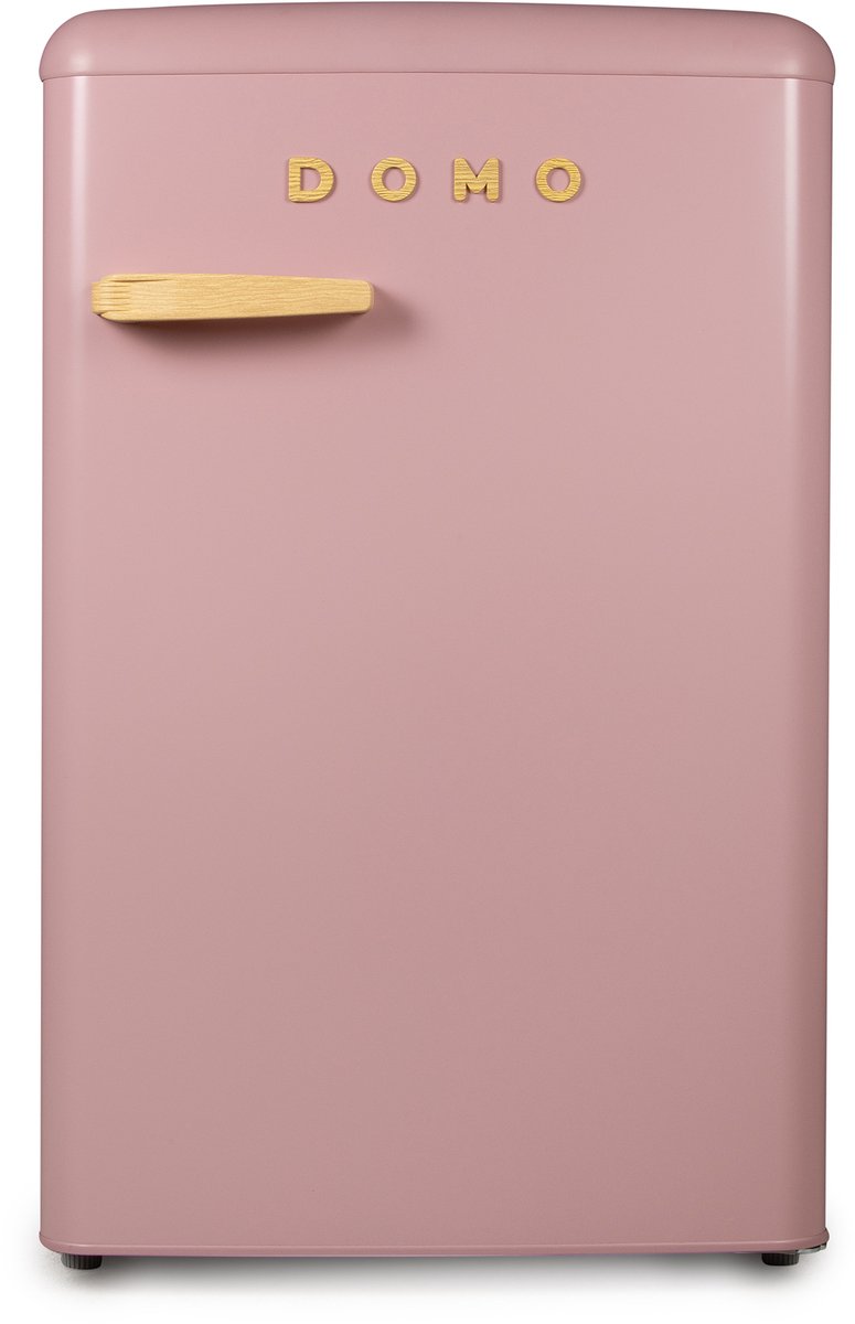 DOMO DO91776R Retro Vriezer Tafelmodel - Vrijstaande Diepvriezer - 80L - Energielabel C - Roze
