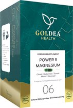 Goldea Health - Power 5 Magnesium - 120 Caps