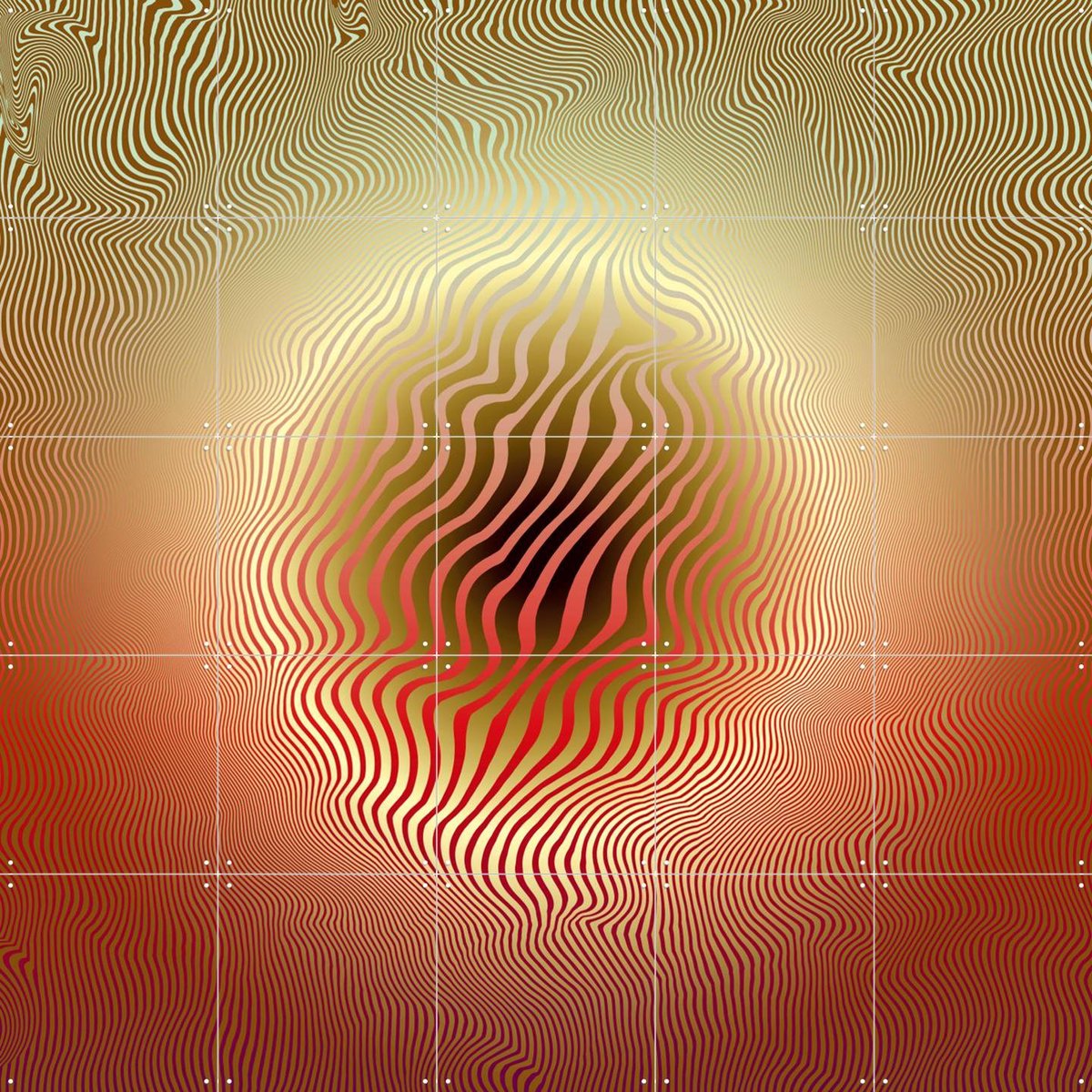 IXXI Nucleus, Angelo Cerantola - 100 x 100 cm - Gratis ophangtool - Grote wanddecoratie en posters - Surrealisme, Geometrische Kunst, Digitale Kunst