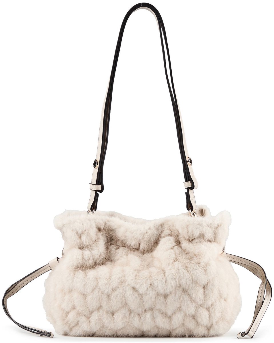 Liu Jo Liu Jo Riccy - Cross Over Crossbodytassen Dames - Ecru - Maat ONESIZE