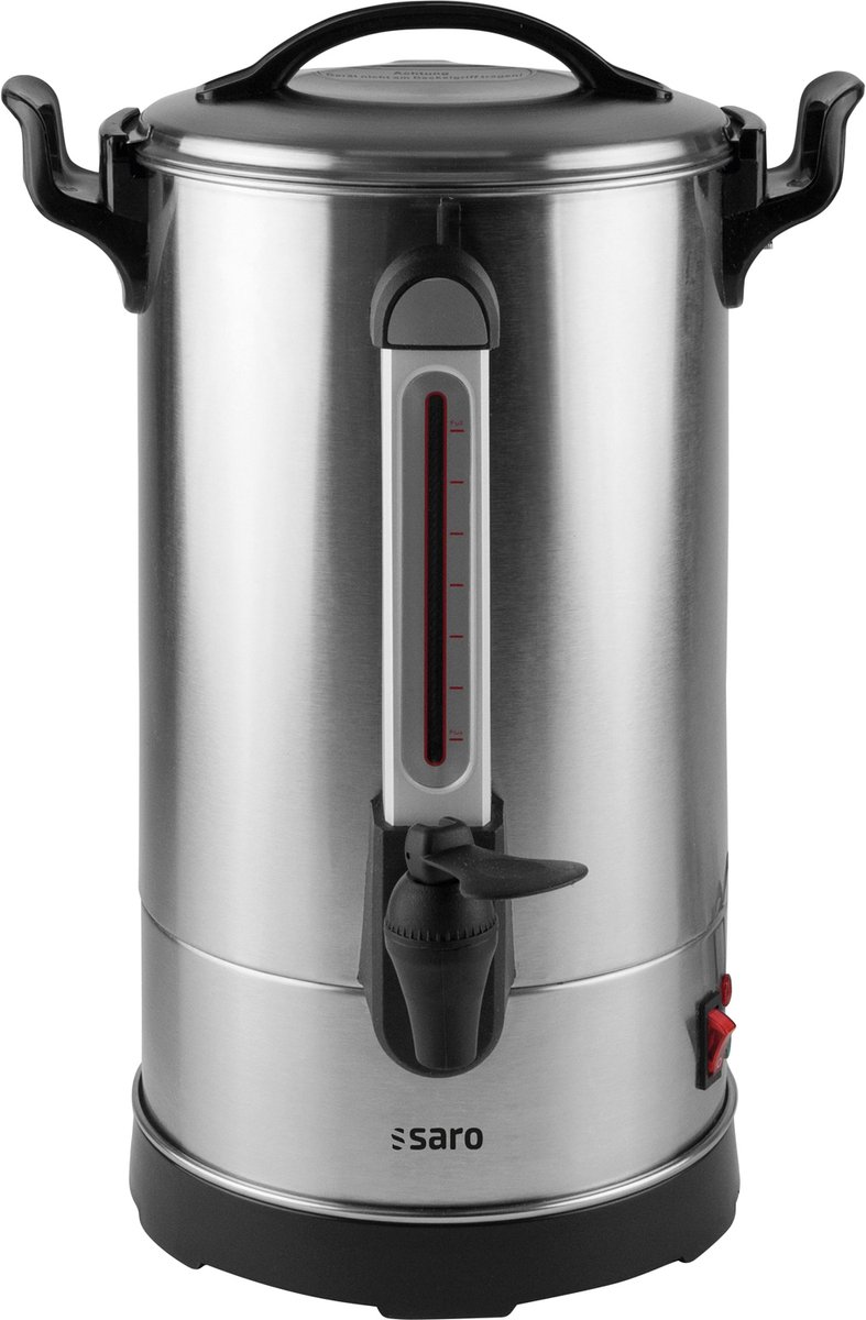 Saro RVS Koffie Percolator CAPPONO 100 | 10,8 Liter | 49(h) x 26 Ø cm