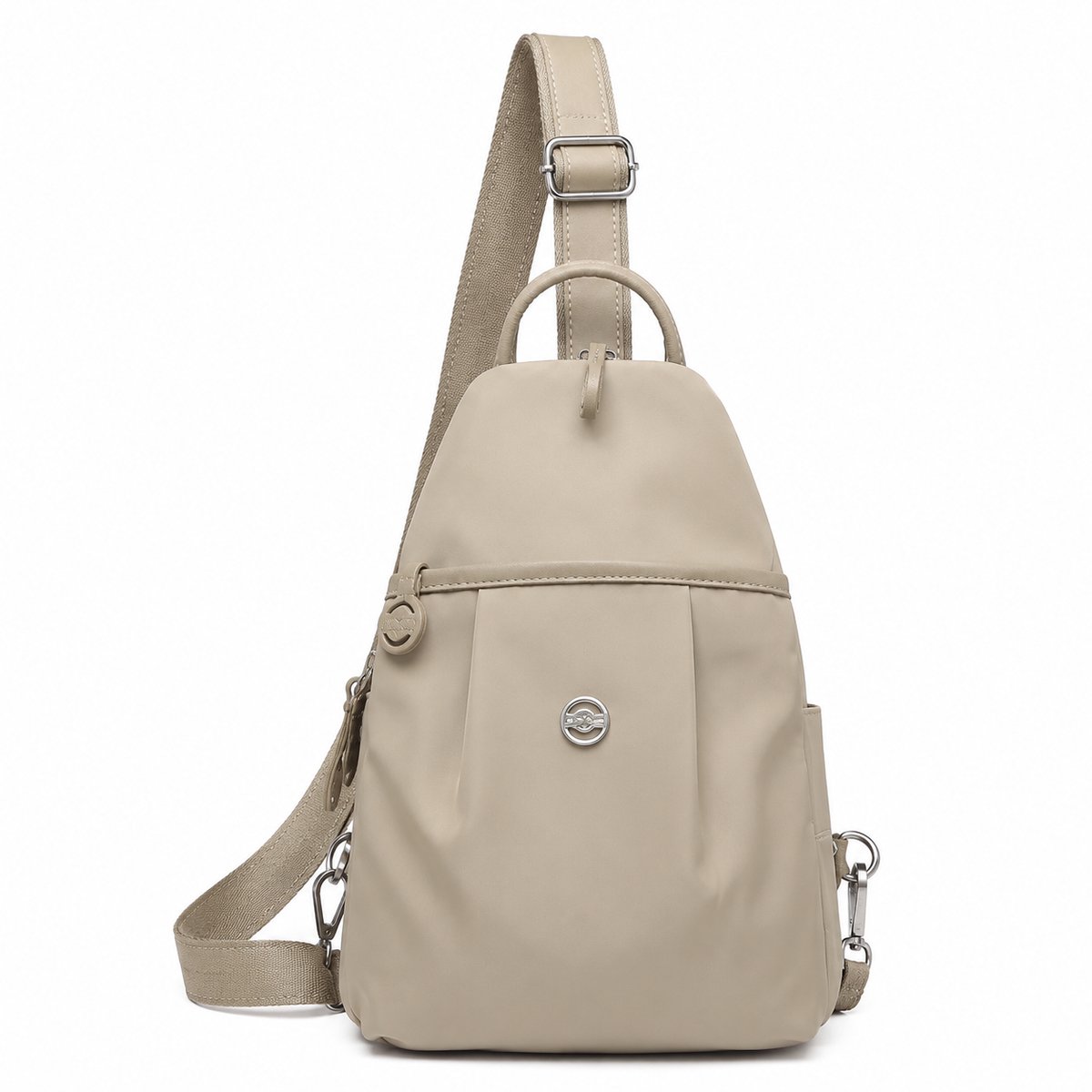 Vivva - Anti-Diefstal Tas Dames - Waterdichte Schoudertas & Rugzak - Crossbody Tas - Oxford Stof - Grote Multifunctionele Reistas - Kaki - MULTITOTE