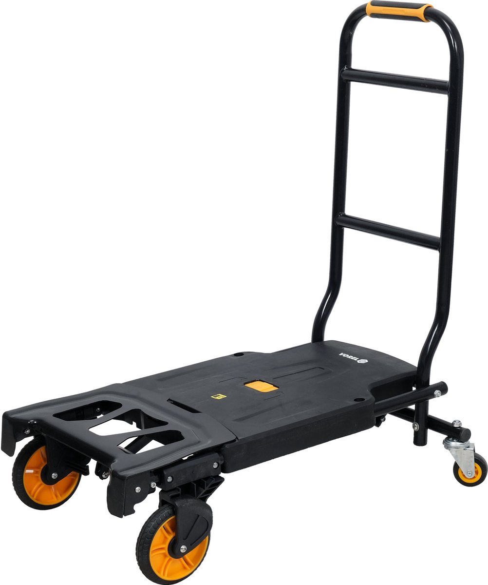 VOREL Opvouwbare steekwagen - Platformwagen  2in1 - 130kg
