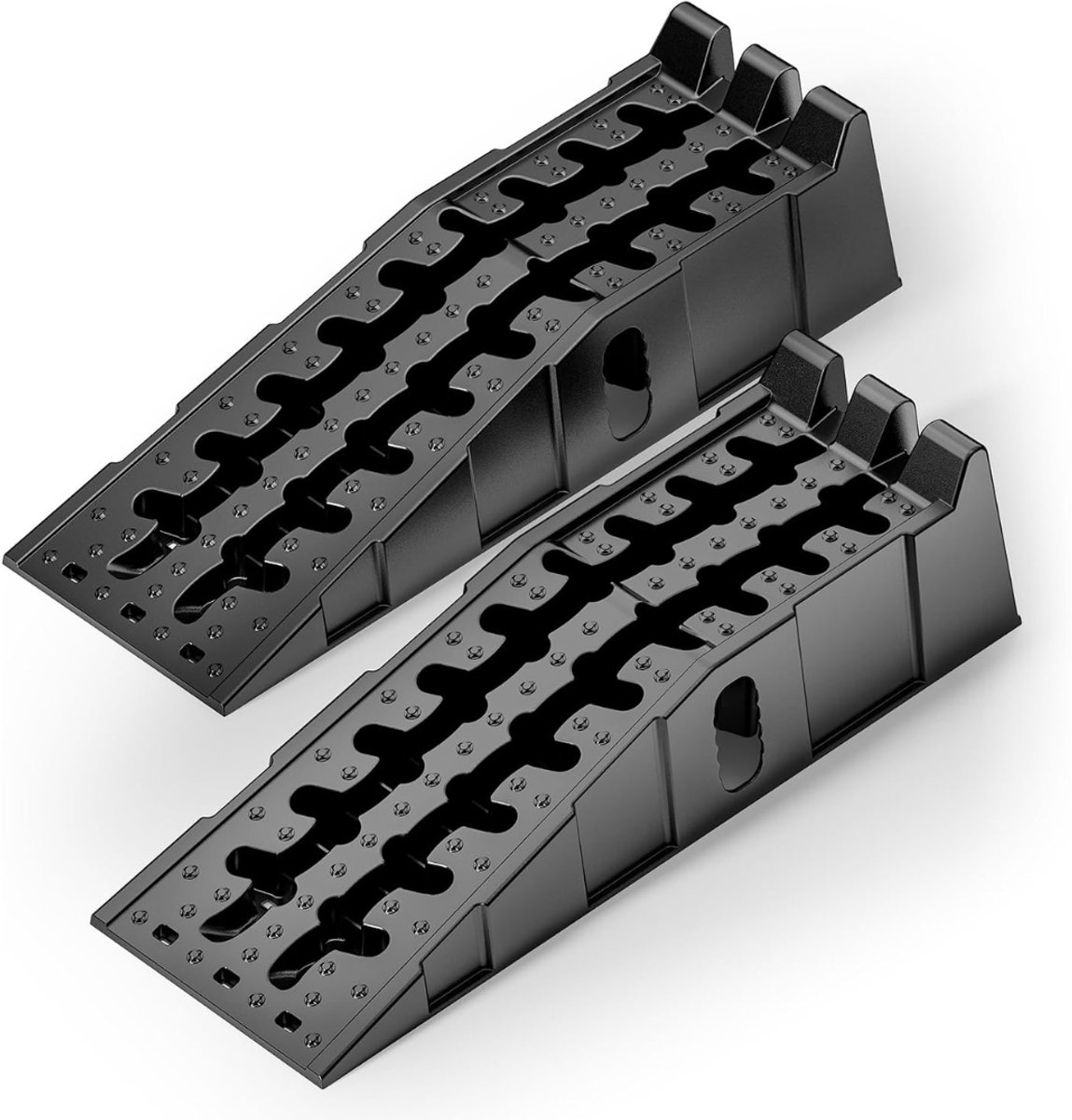 LNMsolutions® Oprijplaat - Oprijbok - Oprijplaten - Zwart - 91 cm x 30 cm x 22 cm