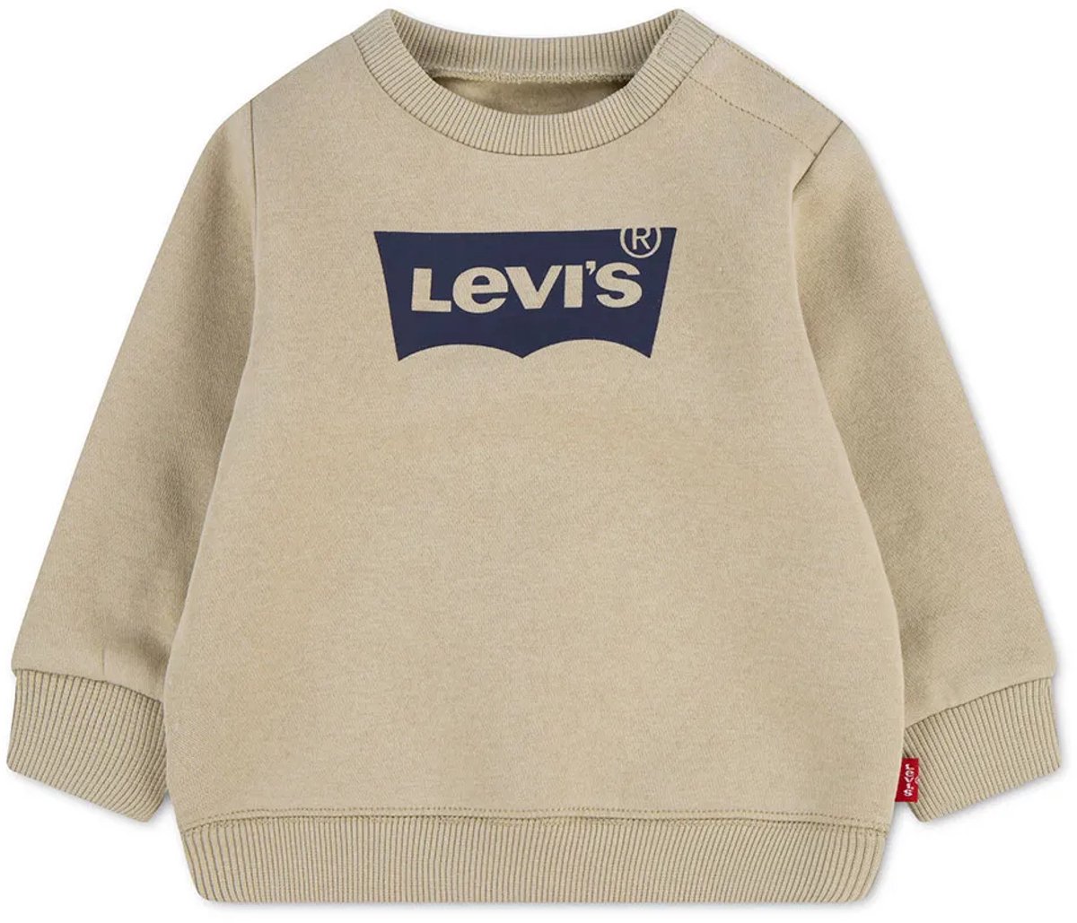 Levi´s ® Kids Batwing Crew Sweatshirt Beige 3 Years Jongen